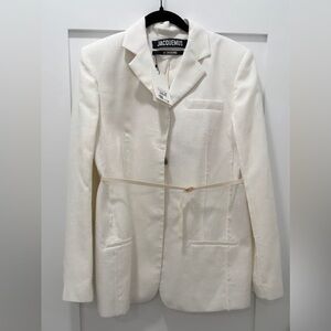 Brand new Jacquemus Linen Blazer Jacket 38
